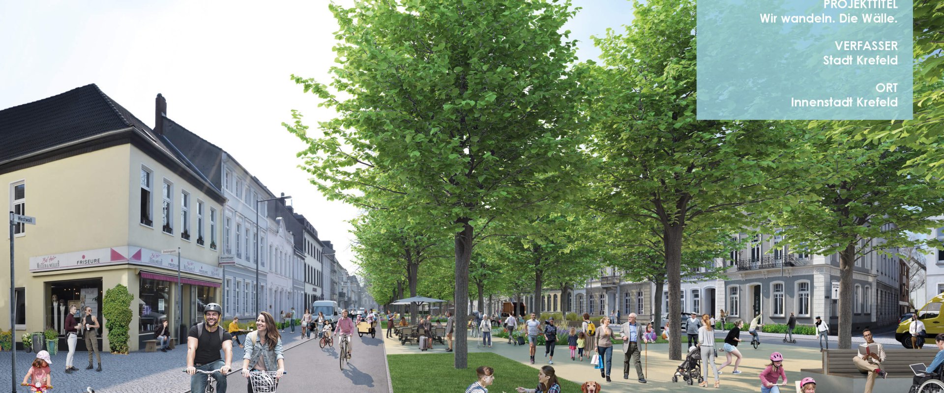Wir wandeln. Die Wälle - Stadt Krefeld