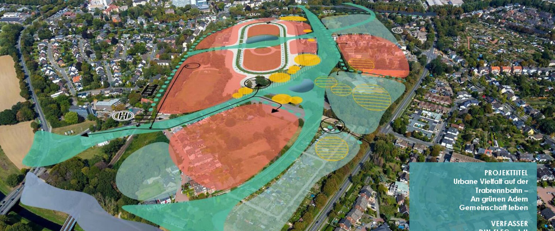 	Urbane Vielfalt auf der Trabrennbahn - An grünen Adern Gemeinschaft leben - Stadt Dinslaken