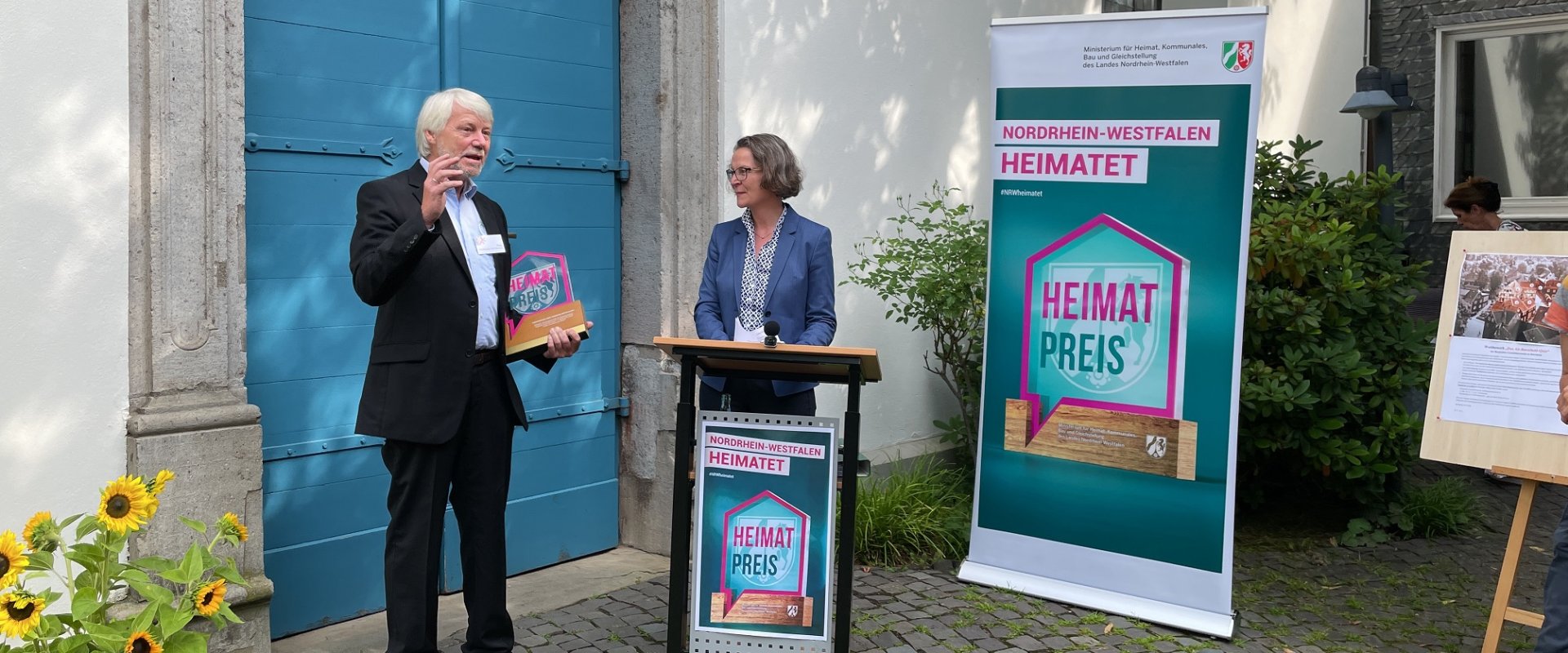 Preisverleihung des Landes-Heimat-Preis in Burscheid