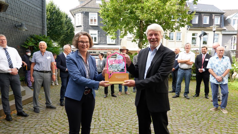 Preisverleihung des Landes-Heimat-Preis in Burscheid