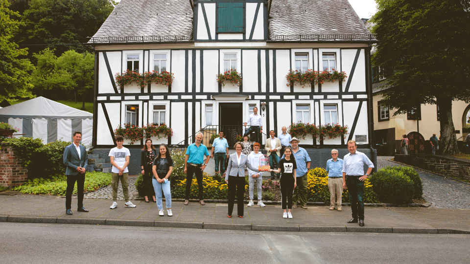 Preisverleihung des Landes-Heimat-Preis in Achenbach