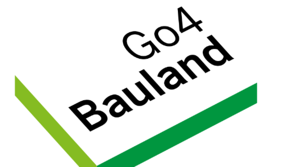 Logo der Go4Bauland Landesinitiative